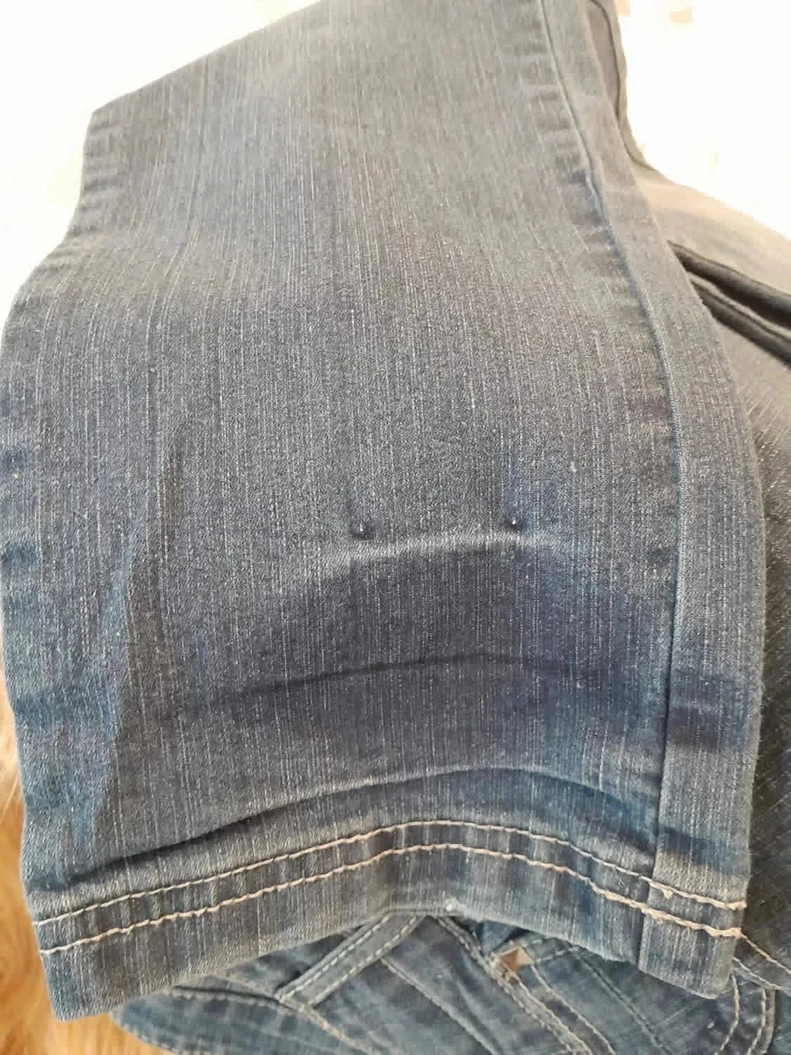Jeans, cintura baixa, tamanho 44, Marca Walk And Talk – photo 10